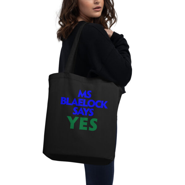Ms Blaelock's Book Bag (black, yes)